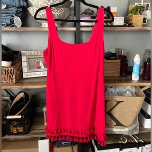 Lulu’s red dress